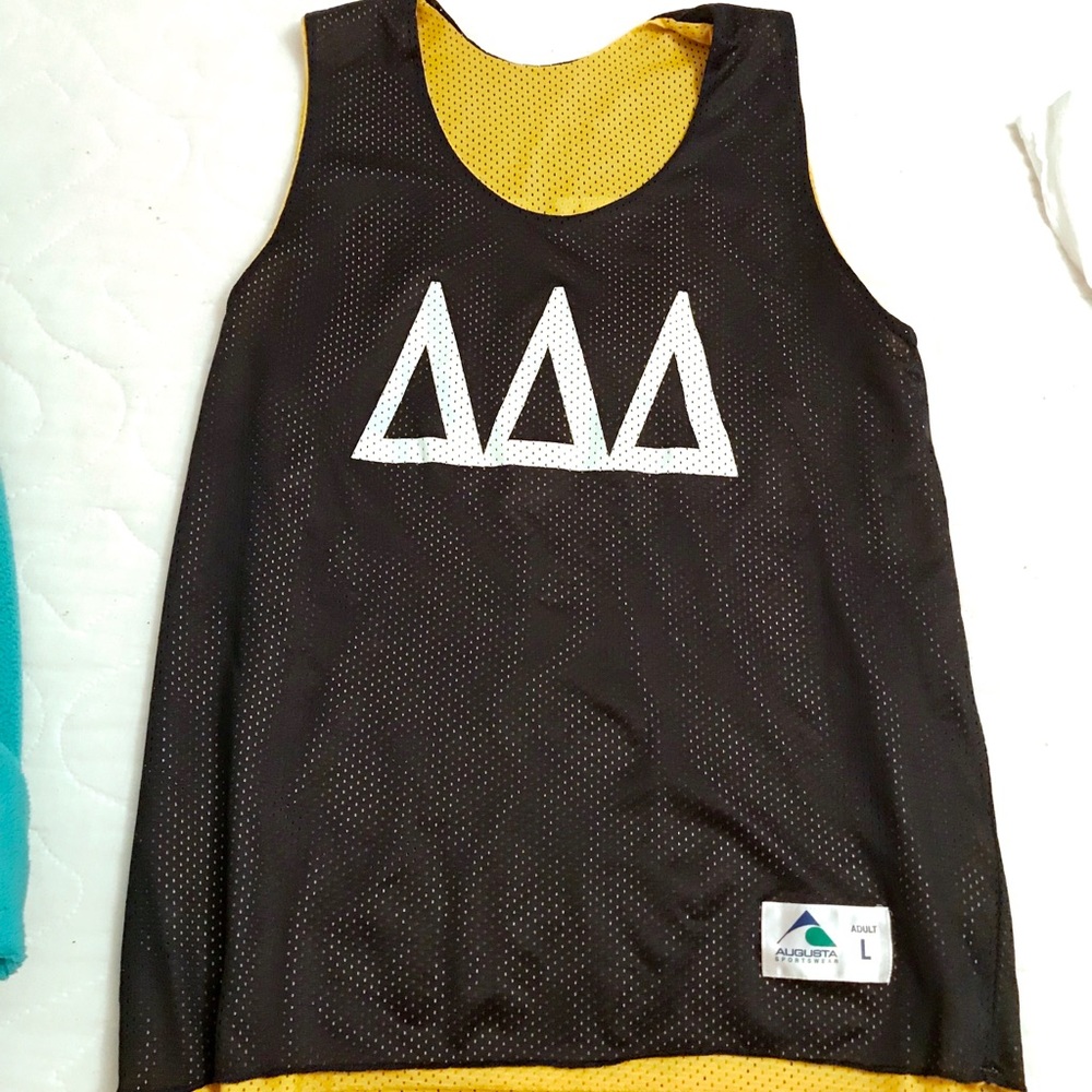 Delta Delta Delta Jersey / Pinnie — sz Large